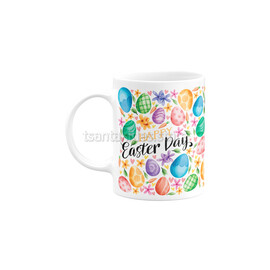Πασχαλινή Κεραμική Κούπα Happy Easter Day