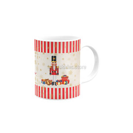 Χριστουγεννιάτικη Κεραμική Κούπα Καρυοθραύστης