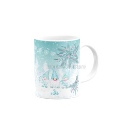 Χριστουγεννιάτικη Κεραμική Κούπα Gnomes