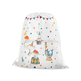 Παιδική Μπομπονιέρα Βάπτισης Σακίδιο Πλάτης Τσίρκο