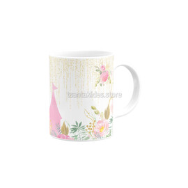 Μπομπονιέρα Βάπτισης Κεραμική Κούπα Πριγκίπισσα