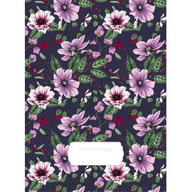 Προσκλητήριο Γάμου Floral Spring Purple Bright