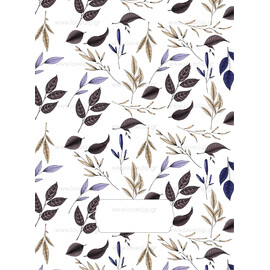 Προσκλητήριο Γάμου Floral Exotic Lilac Dark