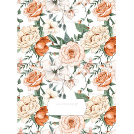 Προσκλητήριο Γάμου Floral Rose Boheme Dark