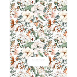 Προσκλητήριο Γάμου Floral Green Boheme Dark