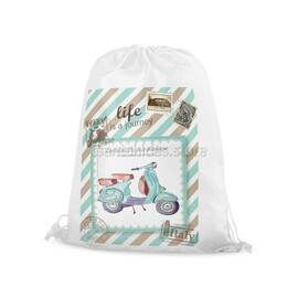 Μπομπονιέρα Βάπτισης Σακίδιο Πλάτης Βέσπα