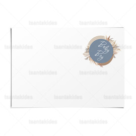 Χωνάκια Για Κεράσματα Βάπτισης Boho Baby Boy TS423