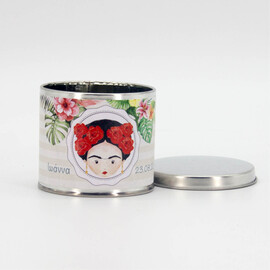 Μπομπονιέρα Βάπτισης Μεταλλικό Κουτί Frida Kahlo