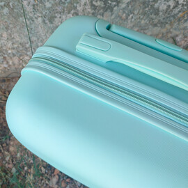 Βαλίτσα Βάπτισης Trolley Μέντα Ματ Σαγρέ