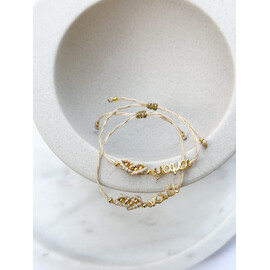 Celfie and Co Μακραμέ Βραχιολάκι FL2442