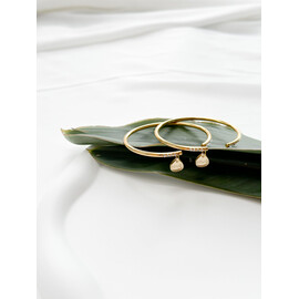 Βραχιόλι Χειροπέδα Με Κρυσταλλάκια Για Μαμα-Νονά