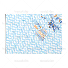 Χωνάκια Για Κεράσματα Βάπτισης Αεροπλανάκι TS244