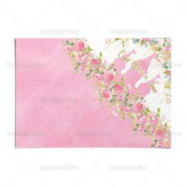 Χάρτινα Χωνάκια Βάπτισης Κάστρο Πριγκίπισσα