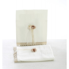 Σετ Βάπτισης Για Κορίτσι Λουλούδι Πλεξιγκλάς