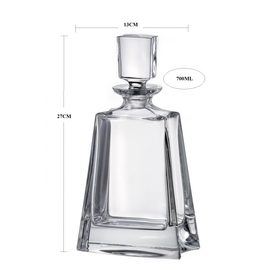 Καράφα Κρυστάλλινη Βοημίας 700ml (13x27εκ.) FLAT2