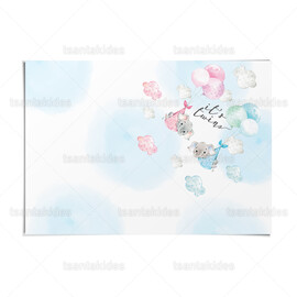 Χωνάκια Για Κεράσματα Βάπτισης Ελεφαντάκια TS285