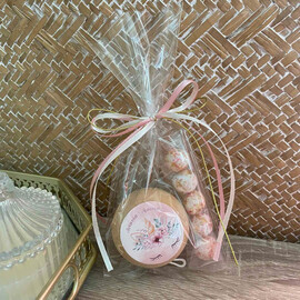 Μπομπονιέρα Βάπτισης Ξύλινο Γιογιό Μονόκερος TS144