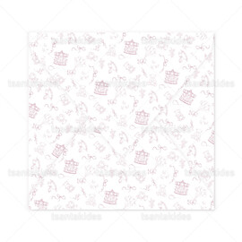 Προσκλητήριο Βάπτισης Για Κορίτσι Καρουζέλ TS1923