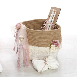 Σετ Βάπτισης Για Κορίτσι Ουράνιο Τόξο ΣΔΣ-2534