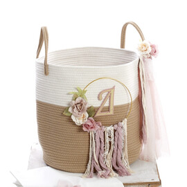 Σετ Βάπτισης Για Κορίτσι Μονόγραμμα ΣΔΣ-2523