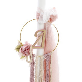 Σετ Βάπτισης Για Κορίτσι Μονόγραμμα ΣΔΣ-2523