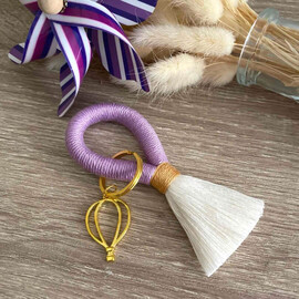 Μπομπονιέρα Βάπτισης Μπρελόκ Μακραμέ Αερόστατο