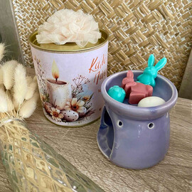 Πασχαλινό Σετ Δώρου Κεραμικός Αρωματιστής Με Ταμπλέτες Σόγιας