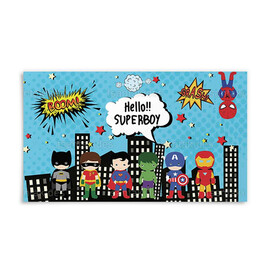 Παιδική Μπομπονιέρα Βάπτισης Σαπουνόφουσκες "Superheroes"