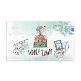 Παιδική Μπομπονιέρα Βάπτισης Σαπουνόφουσκες "Travel Boy"