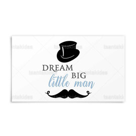 Παιδική Μπομπονιέρα Βάπτισης Σαπουνόφουσκες “Little Man”