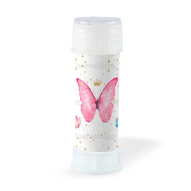 Παιδική Μπομπονιέρα Βάπτισης Σαπουνόφουσκες "Πεταλούδα"