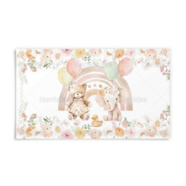 Παιδική Μπομπονιέρα Βάπτισης Σαπουνόφουσκες "Sweet Rainbow"