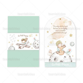 ΠΡΟΣΚΛΗΤΗΡΙΟ ΒΑΠΤΙΣΗΣ Little Prince 1896 Νο113Κ-ΚΛ069