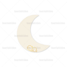 ΠΡΟΣΚΛΗΤΗΡΙΟ ΒΑΠΤΙΣΗΣ Moon & Stars 1903 ΚΛ081