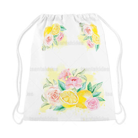 Υφασμάτινο Σακίδιο Πλάτης Sweet Lemon TS280