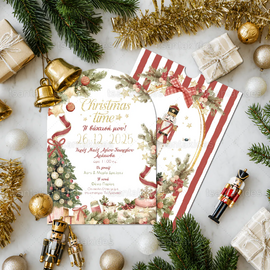 ΧΡΙΣΤΟΥΓΕΝΝΙΑΤΙΚΟ ΠΡΟΣΚΛΗΤΗΡΙΟ ΒΑΠΤΙΣΗΣ 1949 Νο111Κ – ΚΛ082 XMAS