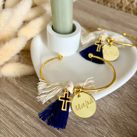 Μαρτυρικά Για Μαμά Νονά Μεταλλικό Βραχιόλι HT0278