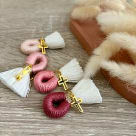 Μαρτυρικά Μακραμέ Παραμάνα Vintage Rose Αποχρώσεις