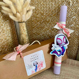 Πασχαλινή Λαμπάδα Για Κορίτσι Ghost Spider