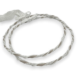 Στέφανα Γάμου Λινό Λευκή Δαντέλα Με Περλίτσες