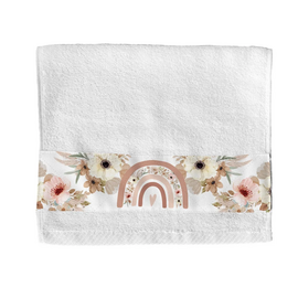 Παιδική Μπομπονιέρα Βάπτισης Για Κορίτσι Με Θέμα Baby Floral Rainbow