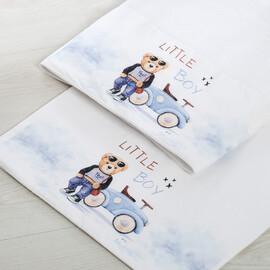 Σετ Βάπτισης Για Αγόρι Μπουντουάρ "Cool Little Boy"