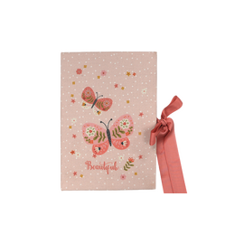 Βιβλίο Ευχών Βάπτισης Πεταλούδα 18cm x 25cm