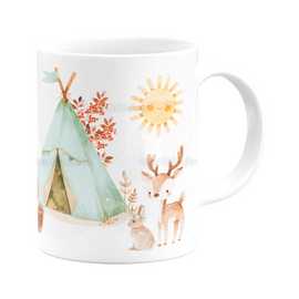 Κεραμική Κούπα Forest Animals TS908