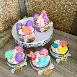 Πασχαλινό Αρωματικό Κερί Σόγιας Σε Ποτηράκι