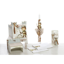 Σετ Βάπτισης Για Αγόρι Κάστρο "Little Knight's Adventures"