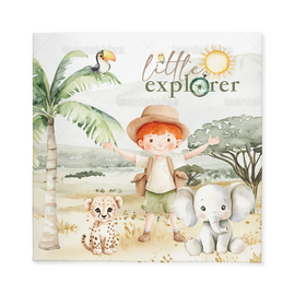 Βάπτιση Αγόρι Με Θέμα Little Explorer TS916