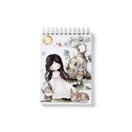 Παιδική Μπομπονιέρα Μπλοκάκι Ζωγραφικής Χιονάτη
