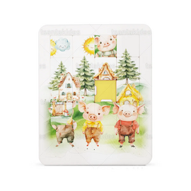 Παιχνίδι ​Sliding Puzzle Three Little Pigs