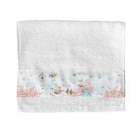 Παιδική Μπομπονιέρα Βάπτισης Πετσέτα Shabby Chic Baby Girl TS763